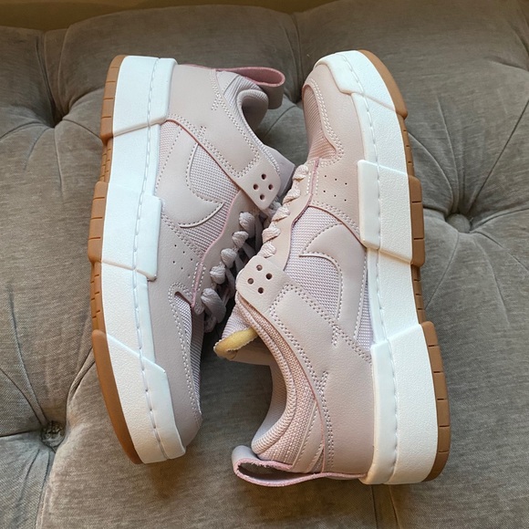 Women’s Dunk Low Disrupt Platinum Violet sz 7.5 - Picture 3 of 7
